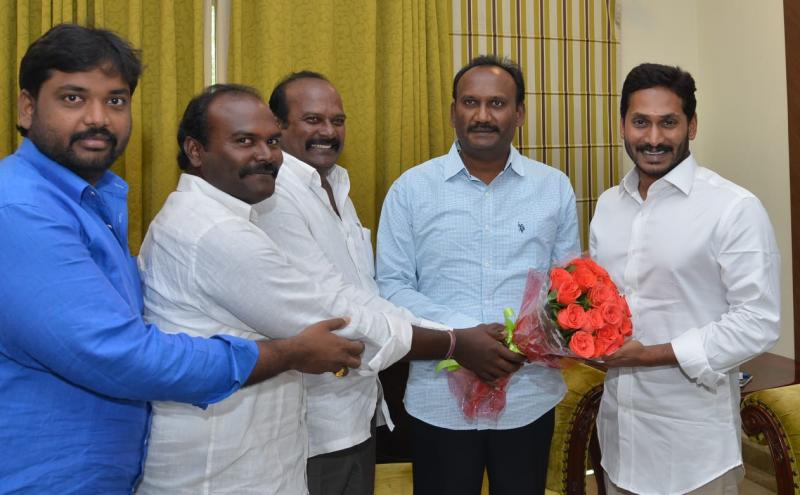 Blow to TDP; Chirala MLA joins YSRCP | YSR Congress Party